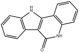 6,11-ジヒドロ-5H-インドロ[3,2-c]キノリン-6-オン 化学構造式