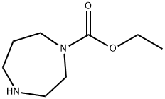 N-乙氧羰基高哌嗪,18739-39-4,结构式