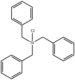 クロロトリス(フェニルメチル)シラン 化学構造式