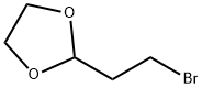 2-(2-ブロモエチル)-1,3-ジオキソラン 化学構造式