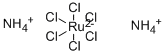 ヘキサクロロルテニウム酸(IV)アンモニウム 化学構造式