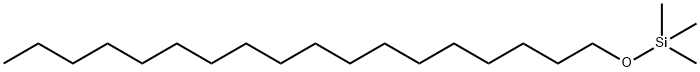 1-(トリメチルシロキシ)オクタデカン 化学構造式