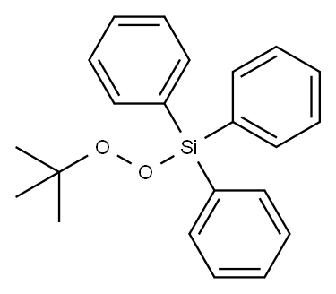 t-Butylperoxytriphenylsilane Structure