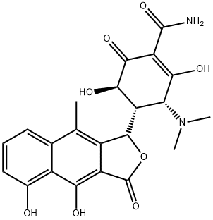 载脂蛋白-土霉素,18751-99-0,结构式