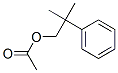 (2-methyl-2-phenyl-propyl) acetate Struktur