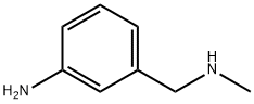 3-アミノ-N-メチルベンジルアミン 化学構造式