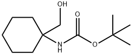 1-(BOC-AMINO)-1-HYDROXYMETHYLCYCLOHEXANE Struktur