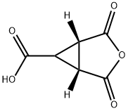3-Oxabicyclo[3.1.0]hexane-6-carboxylicacid,2,4-dioxo-,(1alpha,5alpha,6alpha)-(9CI) 化学構造式