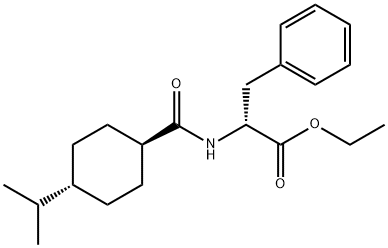 Nateglinide Ethyl Ester Struktur