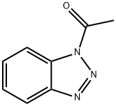 1-乙酰基苯并三唑, 18773-93-8, 结构式