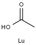 LUTETIUM ACETATE Structure