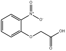 2-ニトロフェノキシ酢酸 化学構造式
