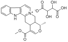 SERPENTINE HYDROGEN TARTRATE Struktur