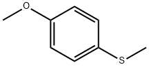 4-メトキシチオアニソール 化学構造式
