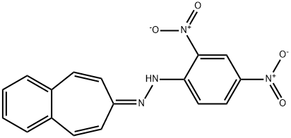 7H-Benzocyclohepten-7-one 2,4-dinitrophenyl hydrazone Structure