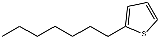 2-ヘプチルチオフェン 化学構造式
