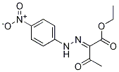 Butanoic acid, 2-[2-(4-nitrophenyl)hydrazinylidene]-3-oxo-, ethyl ester Struktur