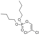 りん酸2,2-ジクロロビニル=ジブチル 化学構造式