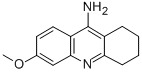 9-Acridinamine, 1,2,3,4-tetrahydro-6-methoxy- Structure