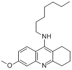 9-Acridinamine, 1,2,3,4-tetrahydro-N-heptyl-6-methoxy- Structure