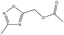 (3-甲基-1,2,4-恶二唑-5-基)甲酸乙酯, 187970-11-2, 结构式