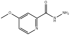 4-METHOXY-PYRIDINE-2-CARBOXYLIC ACID HYDRAZIDE Structure