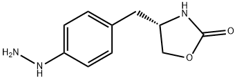 (S)-4-(4-Hydrazinylbenzyl)-2-oxazolidinone Structure