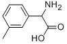 2-氨基-2-(3-甲基苯基)乙酸, 187979-43-7, 结构式