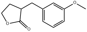 Dihydro-3-[(3-Methoxyphenyl)Methyl]-2(3H)-furanone Structure
