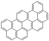 BENZO[PQR]DINAPHTHO[8,1,2-BCD:2',1',8'-LMN]PERYLENE Struktur