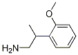 2-(2-Methoxyphenyl)-1-propylamine Structure