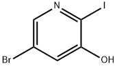5-BROMO-2-IODOPYRIDIN-3-OL Struktur