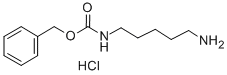 N-CARBOBENZOXY-1,5-DIAMINOPENTANE HYDROCHLORIDE Structure