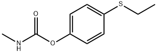 N-メチルカルバミド酸4-(エチルチオ)フェニル 化学構造式