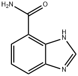 1H-苯并[D]咪唑-4-甲酰胺, 188106-81-2, 结构式