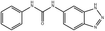 1-(1H-benzotriazol-5-yl)-3-phenylurea  Struktur