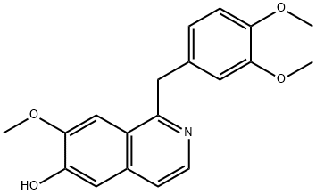 6-Desmethyl Papaverine,18813-63-3,结构式