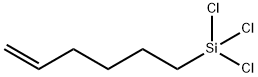 5-ヘキセニルトリクロロシラン 化学構造式
