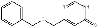 6-苄氧甲基-4-羟基嘧啶, 188177-37-9, 结构式