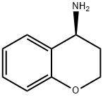 (4S)-3,4-二氢-2H-1-苯并吡喃-4-胺, 188198-38-1, 结构式