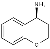 2H-1-Benzopyran-4-amine,3,4-dihydro-,(4S)-(9CI) Structure