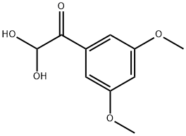 3,5-DIMETHOXYPHENYLGLYOXAL HYDRATE Struktur