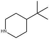 4-(1,1-ジメチルエチル)ピペリジン 化学構造式