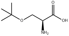 O-tert-ブチル-L-セリン 化学構造式