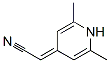 Acetonitrile, (2,6-dimethyl-4(1H)-pyridinylidene)- (9CI) Struktur