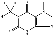 Paraxanthine-1-methyl-D3 Structure