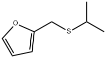 Furfuryl isopropyl sulfide Struktur