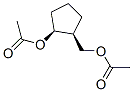 Cyclopentanemethanol, 2-(acetyloxy), acetate, cis- (9CI) Structure