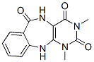 1H-Pyrimido[4,5-b][1,4]benzodiazepine-2,4,6(3H)-trione,  5,11-dihydro-1,3-dimethyl-|