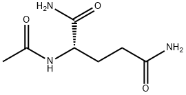 Nα-アセチルグルタミンアミド 化学構造式